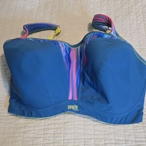 Panache Sports Bra Womens 34H Underwire High Impact Support Conv. Straps #5021B